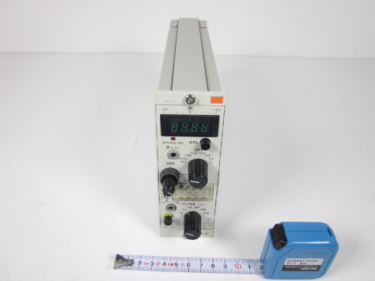 中古】動ひずみ計 AS1503 NEC三栄 ストレインアンプ シグナル 中古】動ひずみ計 AS1503 NEC三栄 ストレインアンプ シグナル