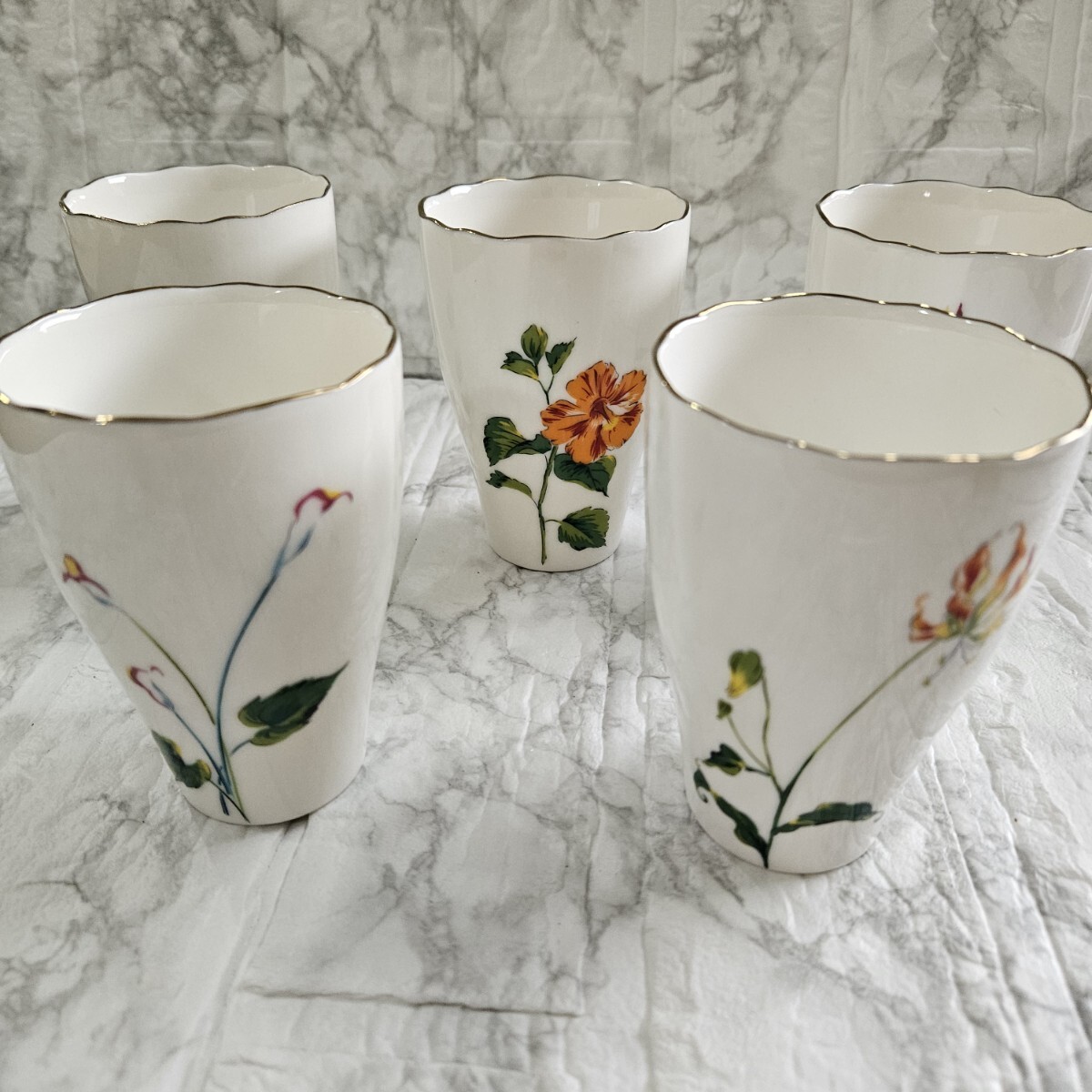 [ прекрасный товар ] Tachikichi a dam & Eve кружка cup 5 покупатель цветочный принт посуда коллекция 