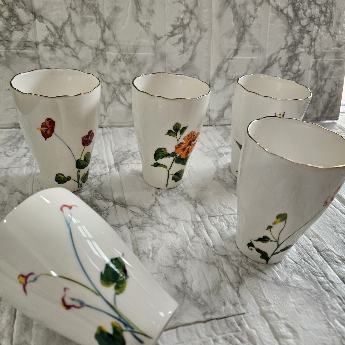 [ прекрасный товар ] Tachikichi a dam & Eve кружка cup 5 покупатель цветочный принт посуда коллекция 
