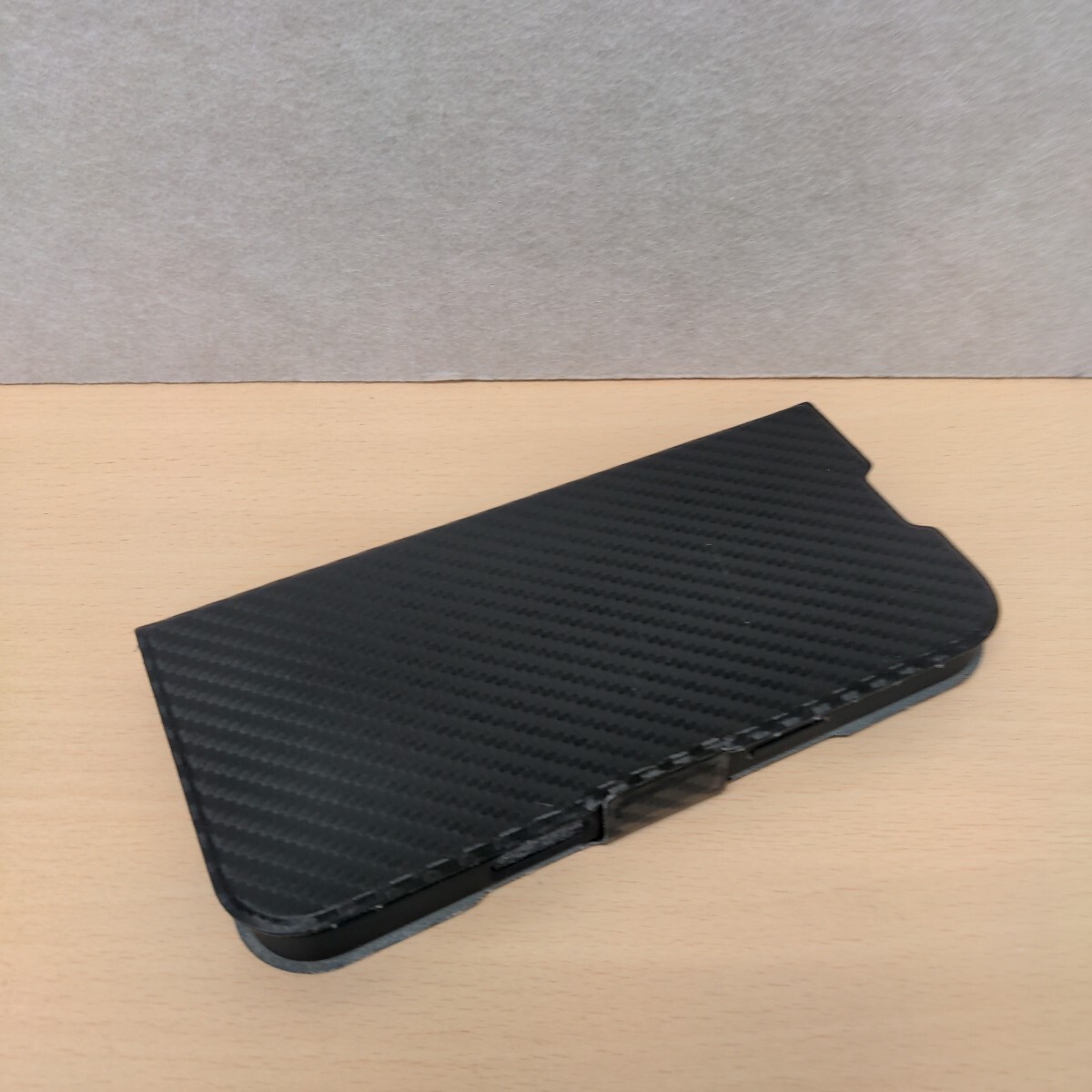 y021216s エレコム iPhone 16 Plus ケース カバー 手帳型 薄型 軽量 ソフトレザー 磁石付き ワイヤレス充電対応 カーボンブラック