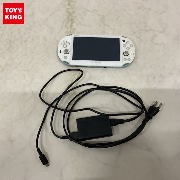 1円〜 動作確認/初期化済 箱無 PSVITA PCH-2000 ライトブルー