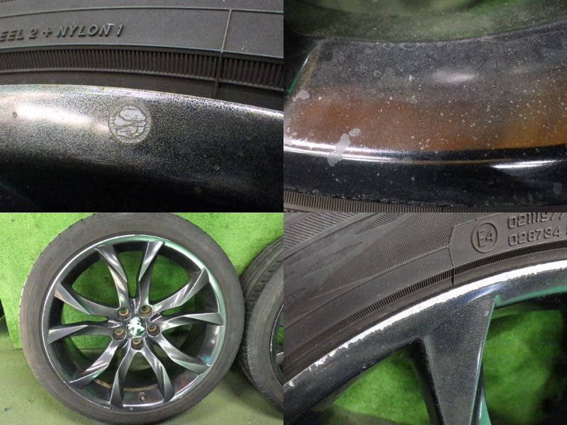 プジョーRCZ純正 235/40R19インチ 8.5J(+27) PCD108 5穴 アルミ プジョーRCZ純正 235/40R19インチ 8.5J(+27) PCD108 5穴 アルミ
