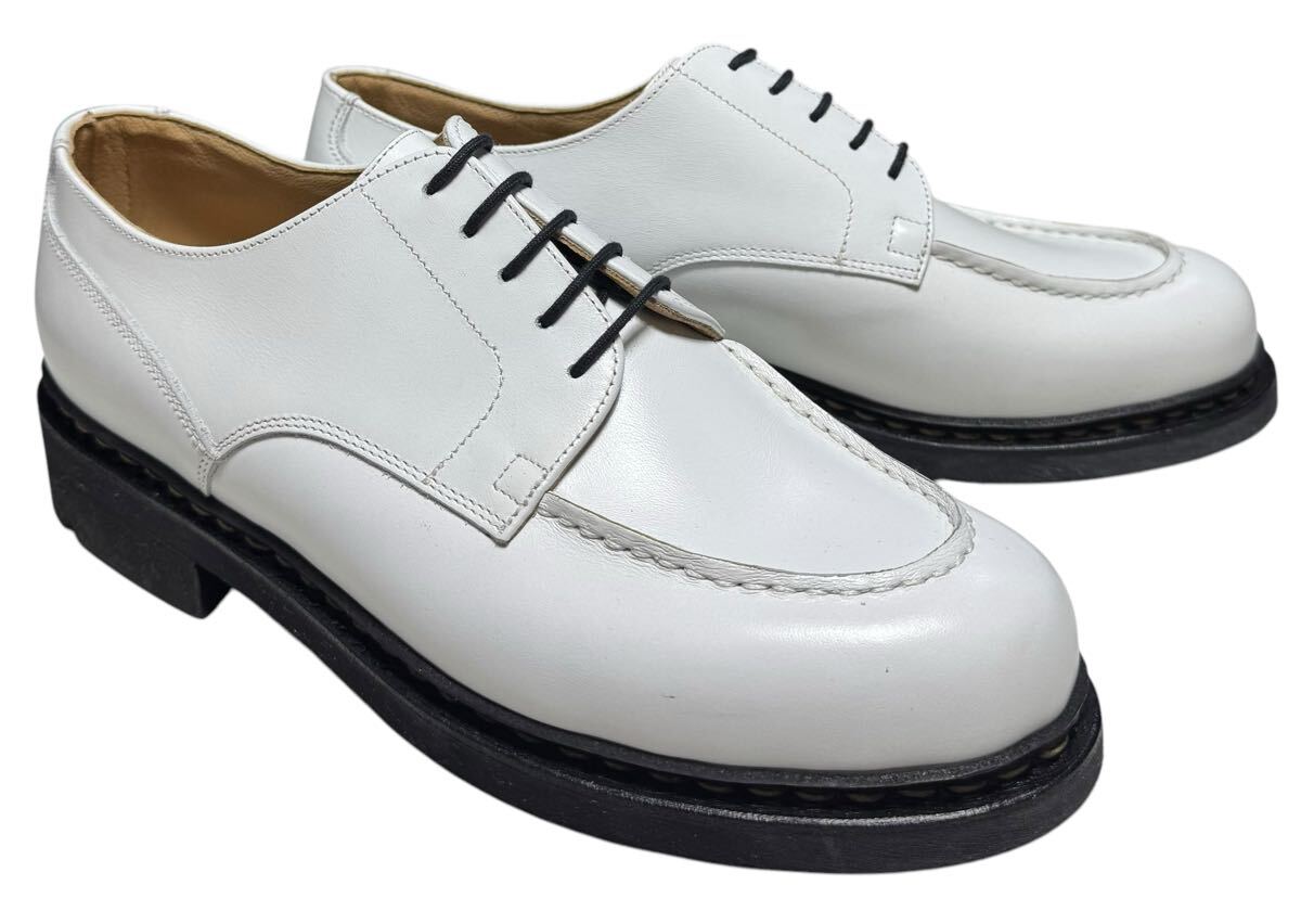  не использовался товар Paraboot BEAUTY&YOUTH CHAMBORD Paraboot красота and Youth автомобиль n панель белый UK8 26.5.