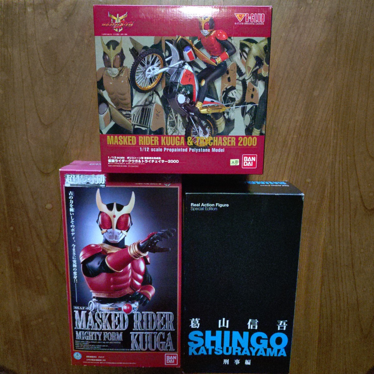 B-CLUB 仮面ライダークウガ&トライチェイサー2000 超装可動 B-CLUB 仮面ライダークウガ&トライチェイサー2000 超装可動