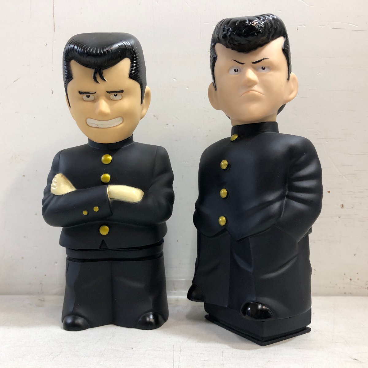 【逸品】 ジャンクまとめて2体】『ビーバップハイスクール』トーキング ソフビ
