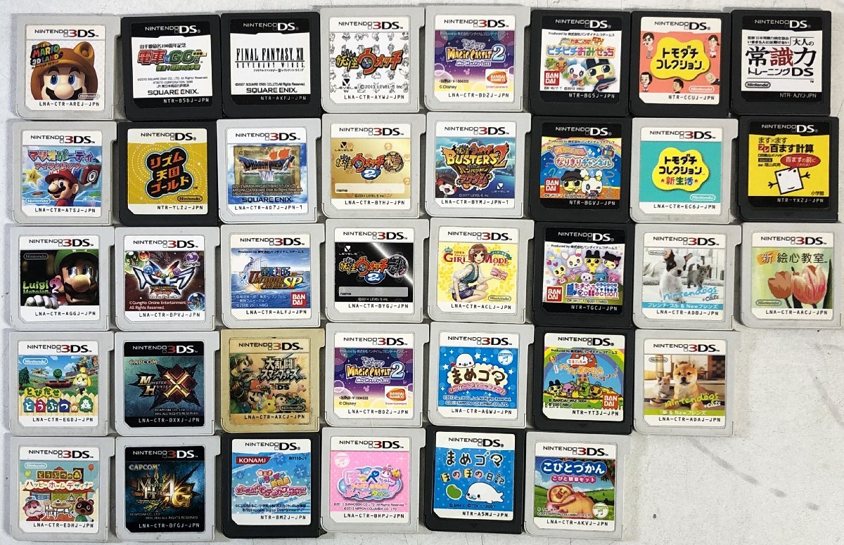 ジャンクまとめて37枚】NINTENDO 3DS DSソフト「マリオ