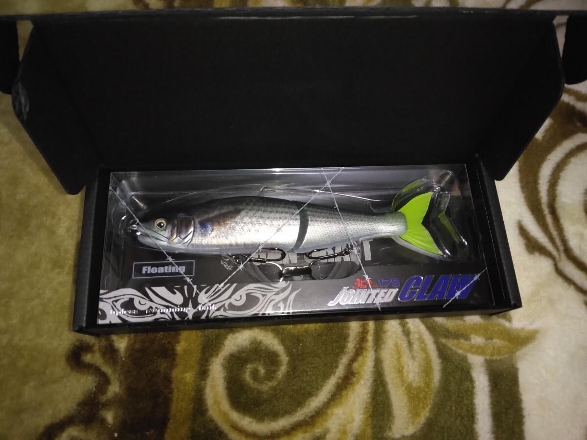 新品　未使用　GANCRAFT JOINTED CLAW 鮎邪178 type-F ガンクラフト ♯gekizo ボラッコ　フローティング　ジョインデッドクロー 　吉田撃