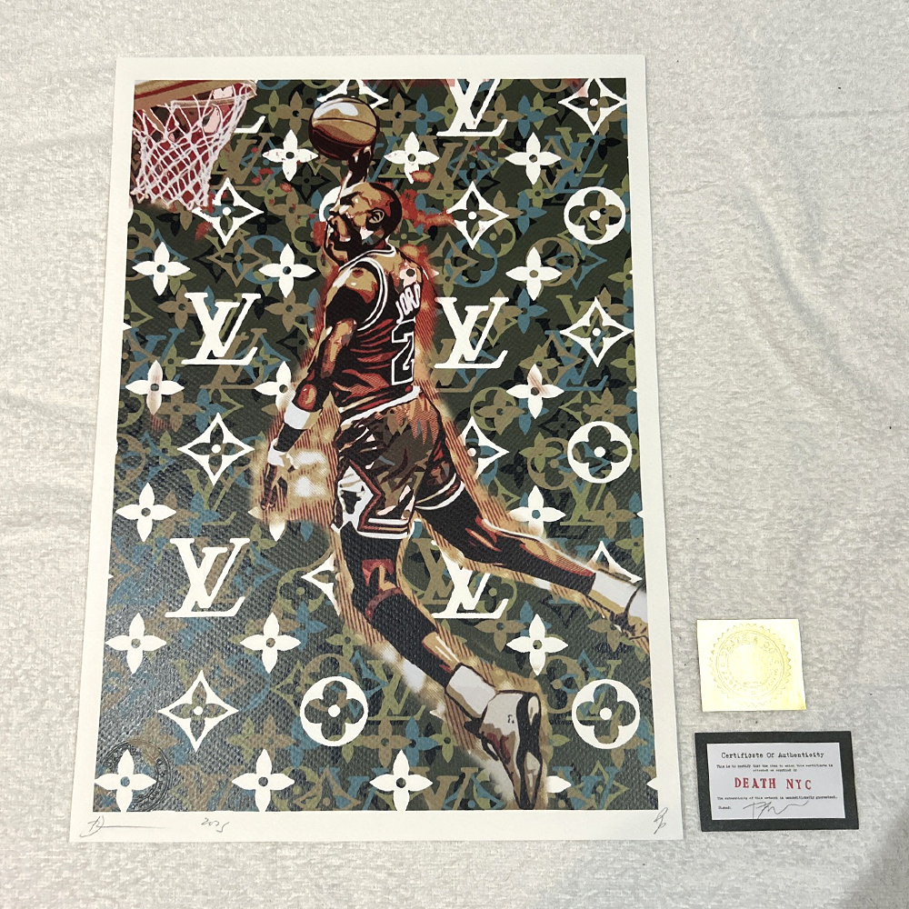 世界限定100枚 DEATH NYC マイケル・ジョーダン LOUISVUITTON 世界限定100枚 DEATH NYC マイケル・ジョーダン LOUISVUITTON