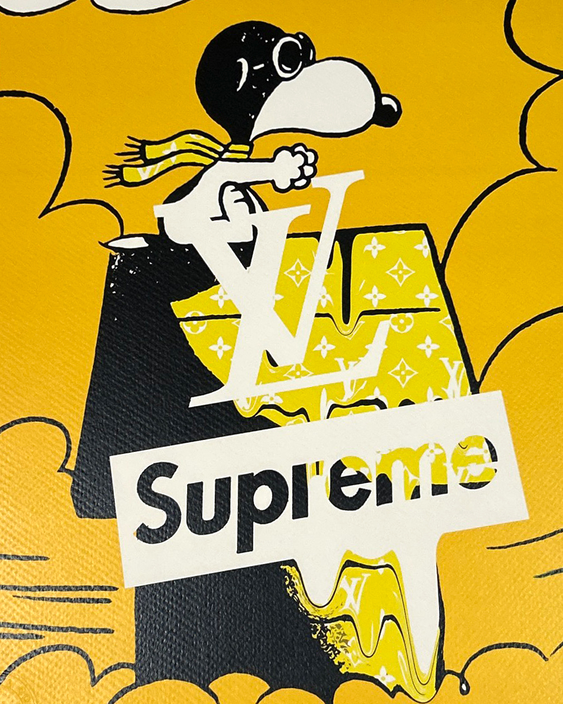 DEATH NYC アートポスター no.7 SNOOPY supreme DEATH NYC スヌーピー SNOOPY ヴィトン LOUISVUITTON SUPREME