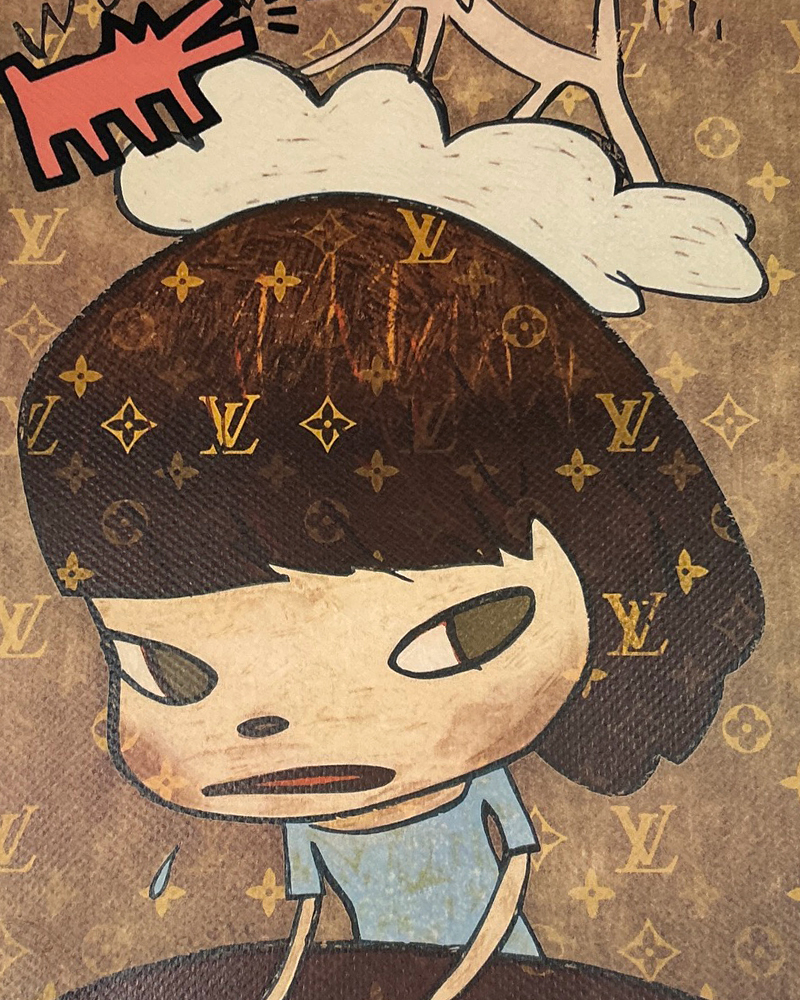 DEATH NYC 奈良美智 NARAYOSHITOMO ヴィトン LOUISVUITTON エルメス HERMES 世界限定100枚 アートポスター  KAWS ポップアート 現代アート(シルクスクリーン)｜売買されたオークション情報、Yahoo!オークション(旧ヤフオク!)  の商品情報をアーカイブ公開 - オークファン 
