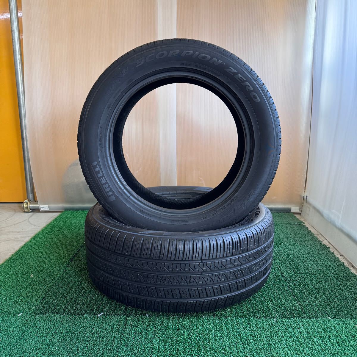 ○3459○オールシーズンタイヤ ピレリ SCORPION ZERO MO 275