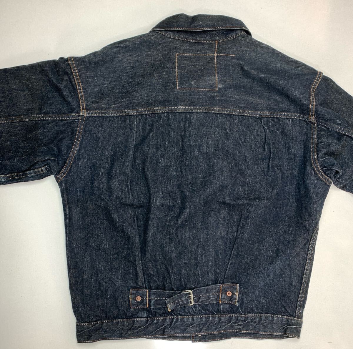 SUGAR CANE Sサイズ 1st モデル　デニムジャケット 濃紺　 ジャケット　東洋エンタープライズ　コットン　シングルステッチ