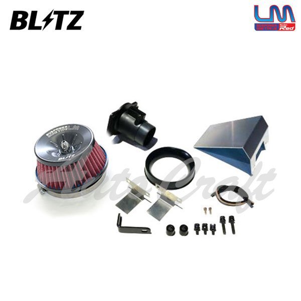 BLITZ ブリッツ サスパワー コアタイプLM レッド エアクリーナー ノア ZWR90W ZWR95W R4.1~ 2ZR-FXE 59280