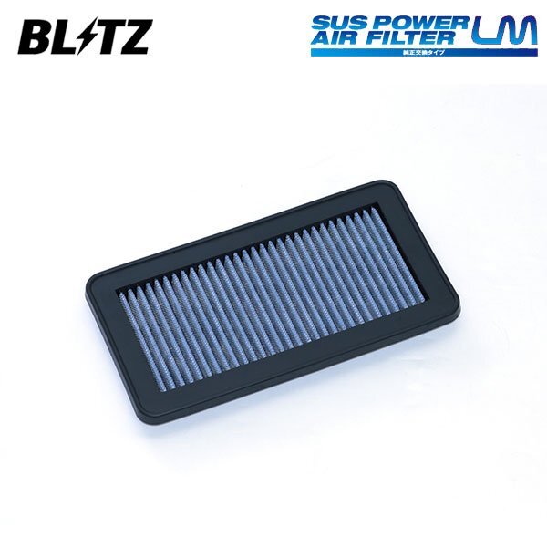 BLITZ ブリッツ サスパワー エアフィルター LM WM-59B デイズ B47W H31.3~ BR06 NA 4WD 59652