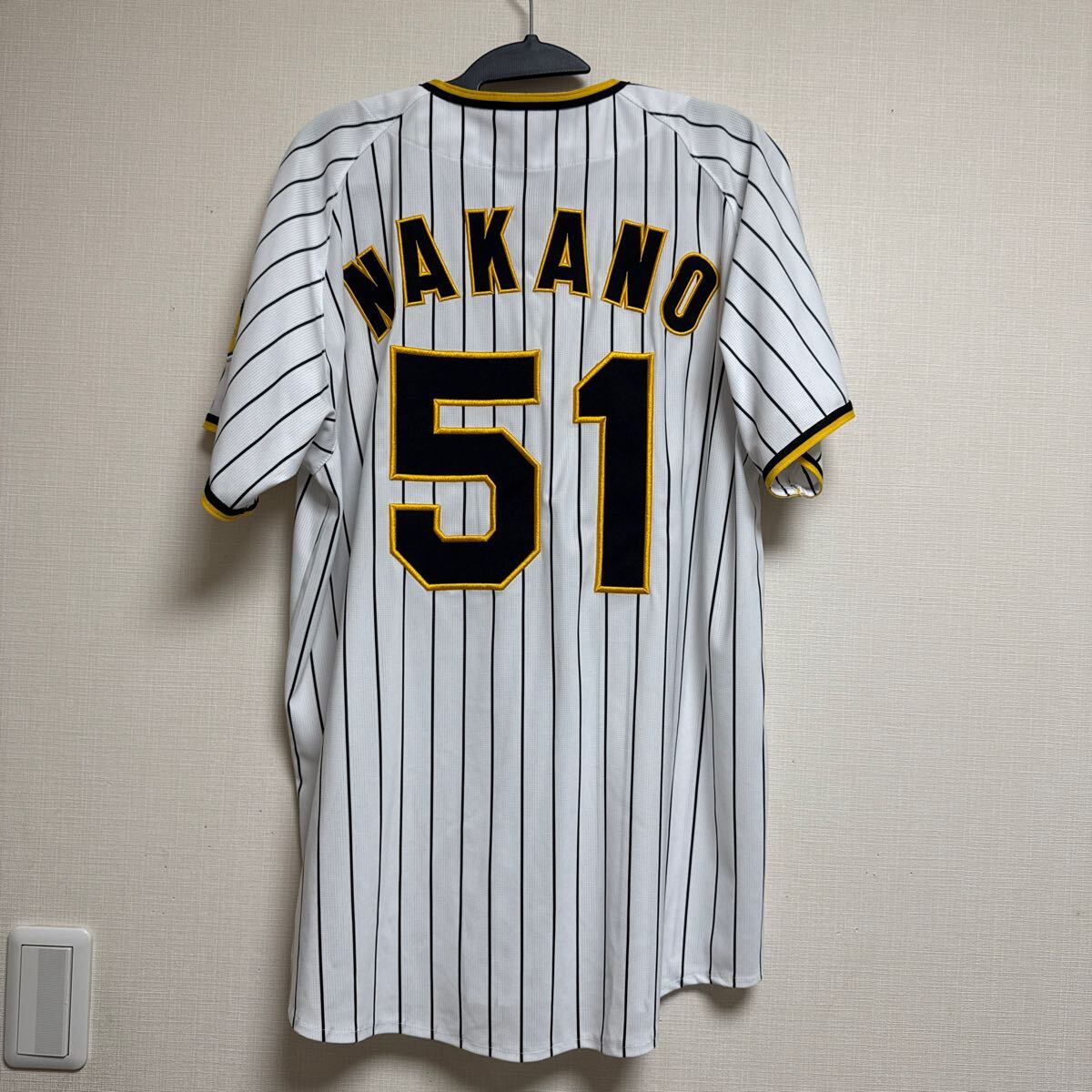 阪神タイガース 51 中野拓夢 レプリカユニフォーム ホーム Lサイズ 新品 Lサイズ 阪神タイガース#51中野拓夢選手 ホーム レプリカ