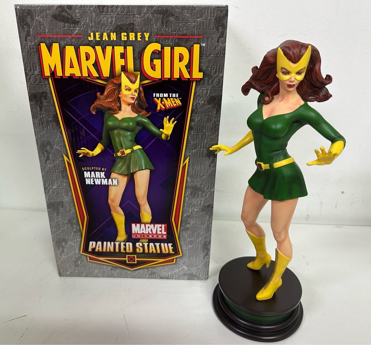 美品 X-MEN マーベル ガール ジーン グレイ フィギュア MARK NEW MAN MARVEL GIRL JEAN GREY （14）