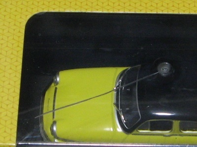 Altaya　1/43　パナール?PL17 ティグラ　yellow/black　1961　キーリング付き　*クリアケースにクラックあり