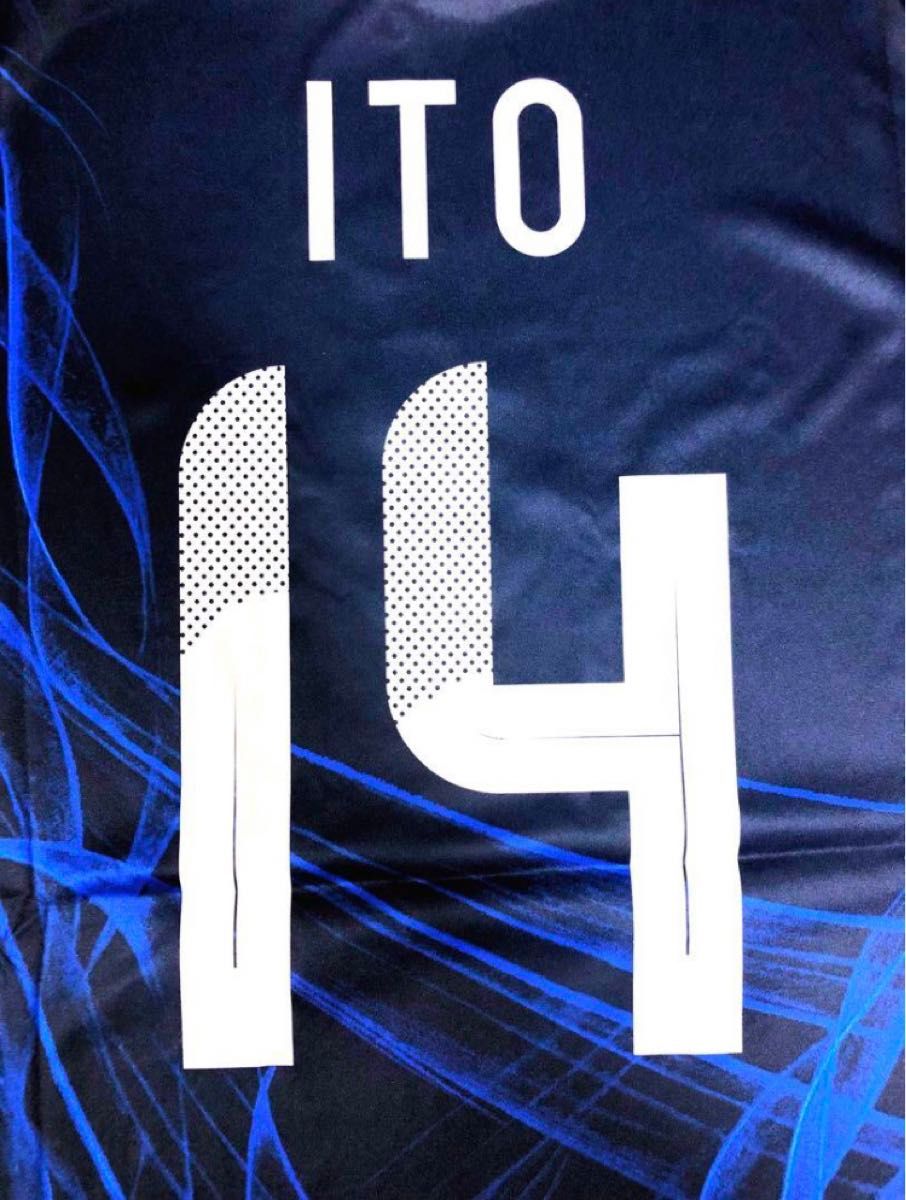 サッカー日本代表ユニフォーム #14 ITO (伊東 純也) 2025年時点 サッカー日本代表ユニフォーム #14 ITO (伊東 純也) 2025年時点
