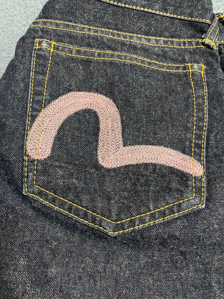 evisu ハート刺繍 ダークデニムパンツ デニムパンツ ジーンズ evisu ハート刺繍 ダークデニムパンツ デニムパンツ ジーンズ