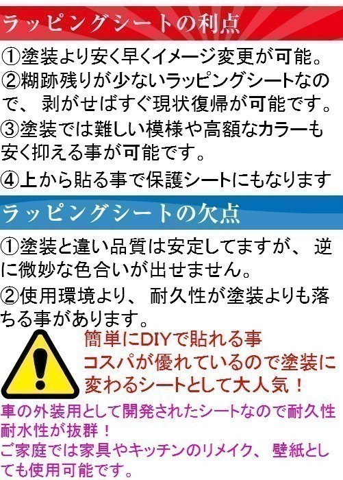 【Ｎ－ＳＴＹＬＥ】カーラッピングシート 152ｃｍx3m　マジョーラワインレッド　ラッピングフィルム　耐熱耐水曲面対応　裏溝付_画像5