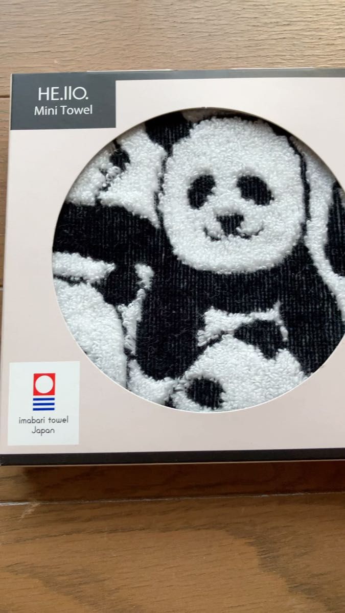 未使用品!今治タオル ミニタオル パンダ