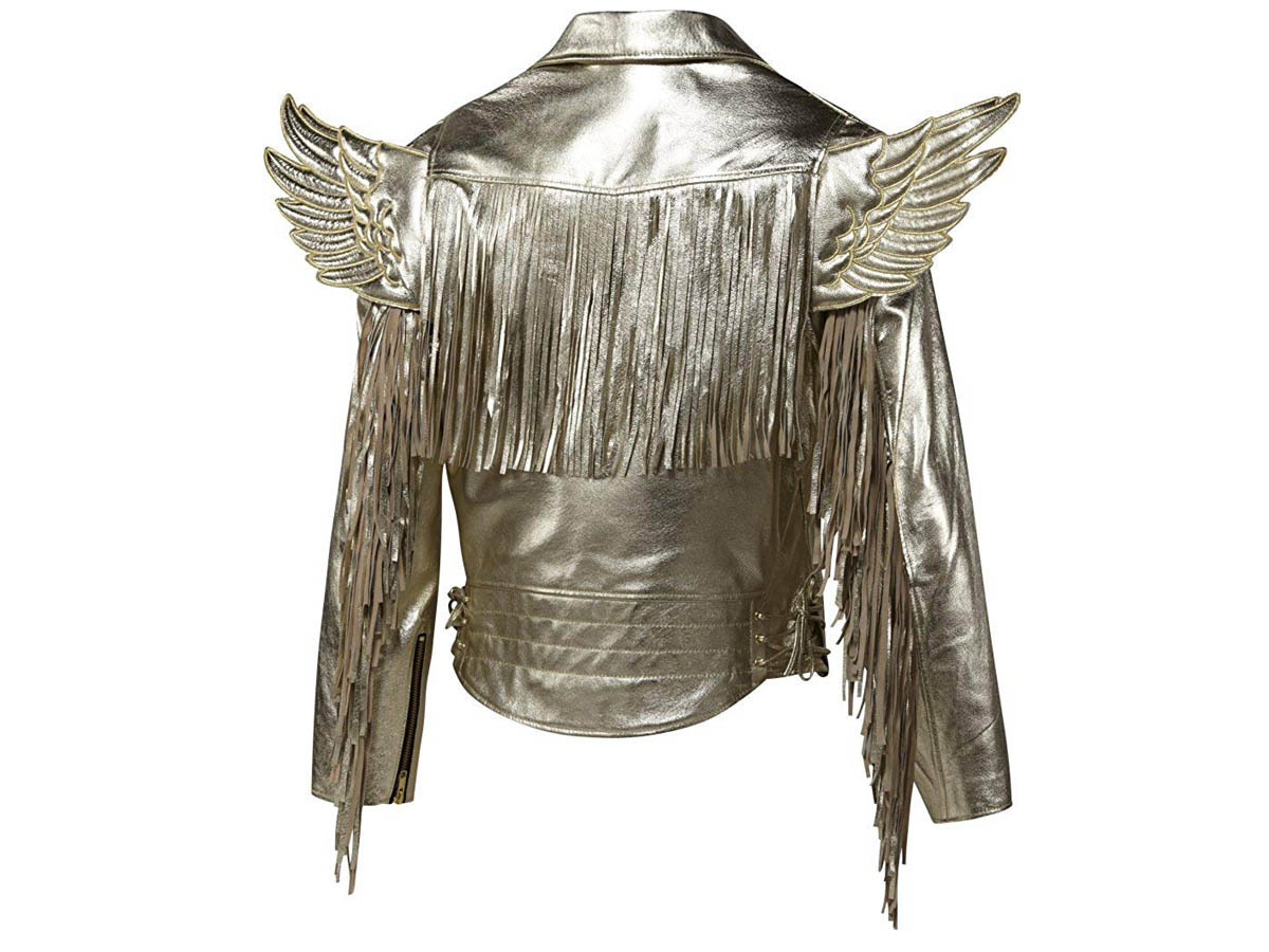 正規品 新品 ADIDAS ORIGINALS O BY O 【JEREMY SCOTT】 JS GOLD LEATHER WINGS RIDERS JACKET ジェレミー スコット レザー ジャケット LL_画像2