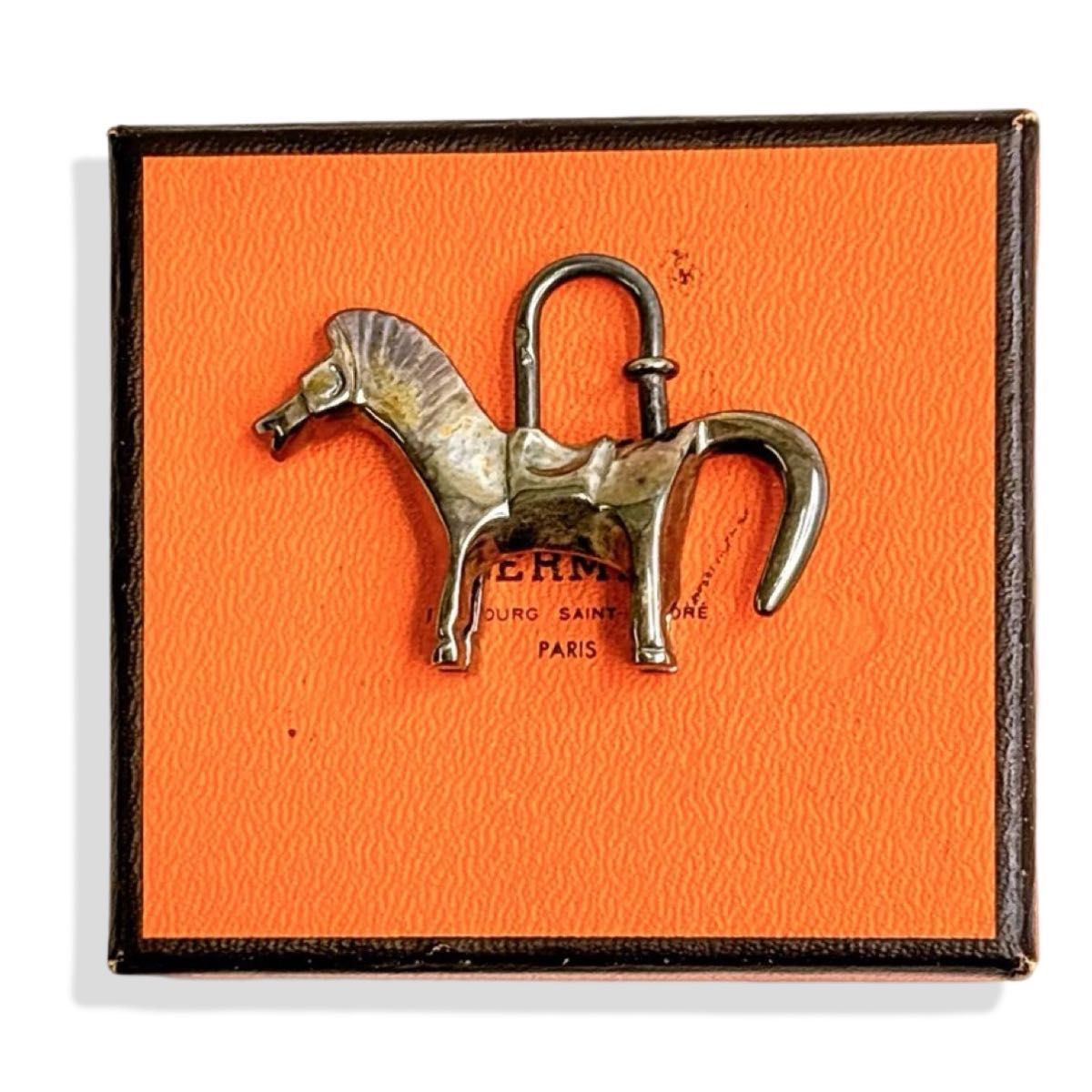 HERMES エルメス カデナ ホース 馬 エルメス チャーム カデナ ホース SV925シルバー HERMES 馬