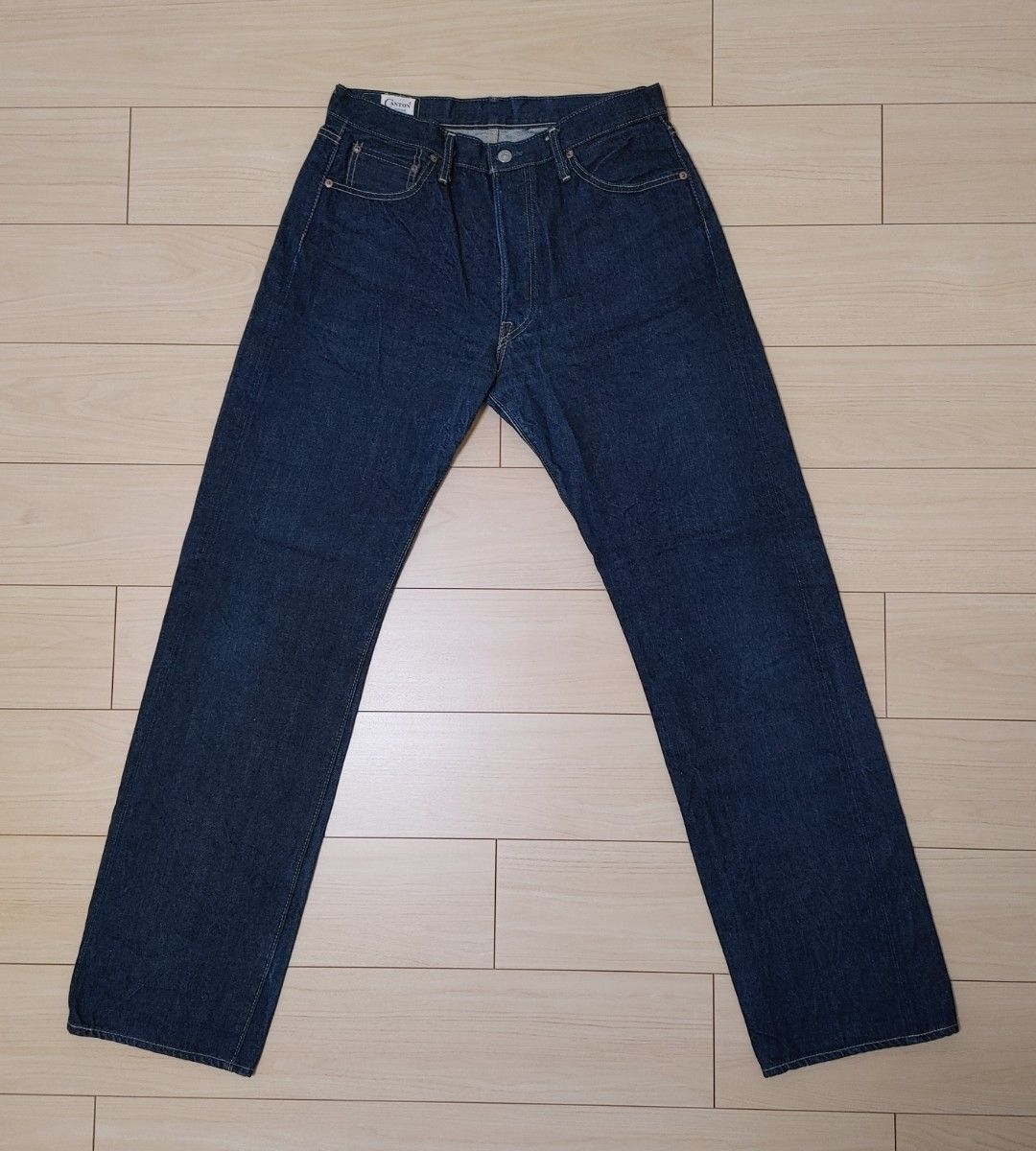 キャントン Lot 552 天然藍染 赤耳 ジーンズ W34 L34 CANTON 501 キャントン Lot 552 天然藍染 赤耳 ジーンズ W34 L34 CANTON 501