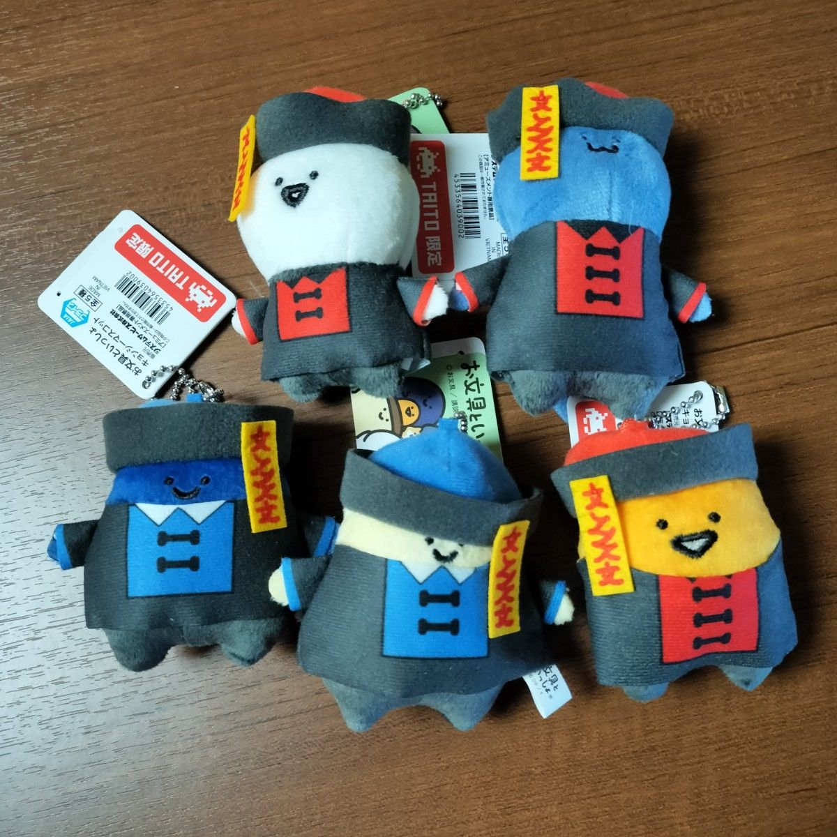 お文具といっしょ キョンシー マスコット 全種 コンプリート お文具といっしょ キョンシー マスコット 全種 コンプリート