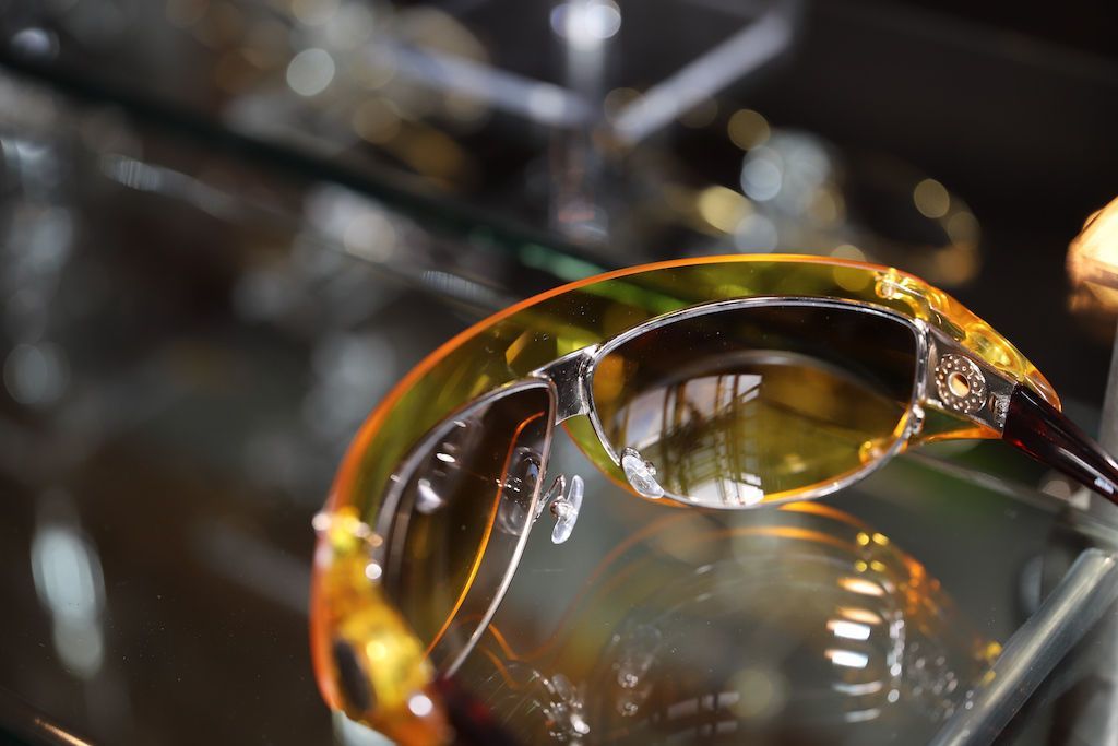 90 годы! неиспользуемый товар Jean-Paul Gaultier JEAN PAUL GAULTIER 56-0080 защитные очки модель 
