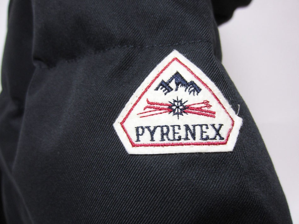 未使用品 PYRENEX ピレネックス レディース ダウンジャケット ファー GRENOBLE FAR グルノーブル ブラック タグ付き サイズ:36 HWM004_画像4