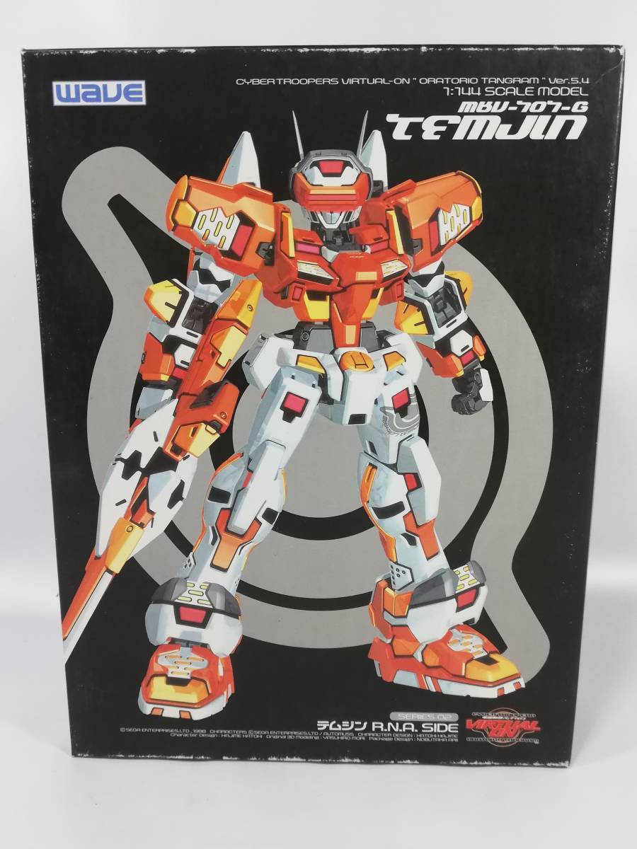 1/144 テムジン R.N.A.SIDE 電脳戦機 バーチャロン wave 中古長期保管未組立プラモデル レア 絶版_画像1