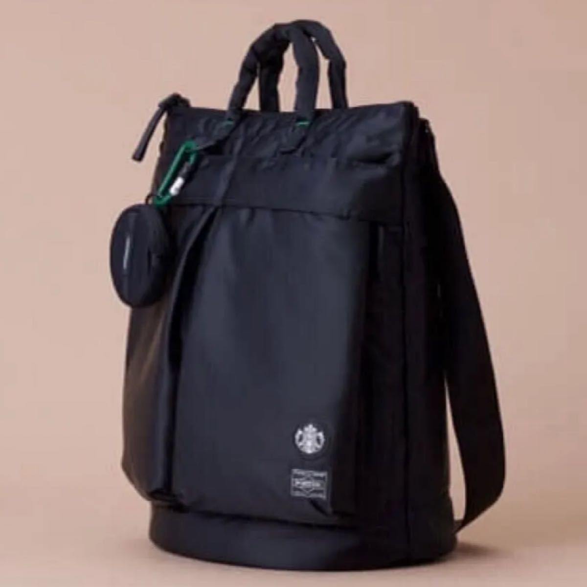 PORTER+STARBUCKS コーヒービーンシェイプヘルメットバッグ PORTER+STARBUCKS コーヒービーンシェイプヘルメットバッグ