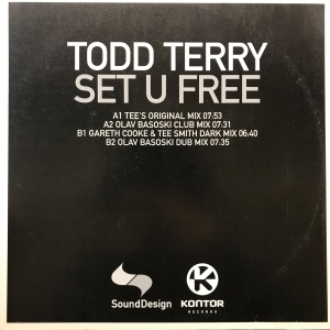 12inchレコード TODD TERRY / SET U FREE_画像1