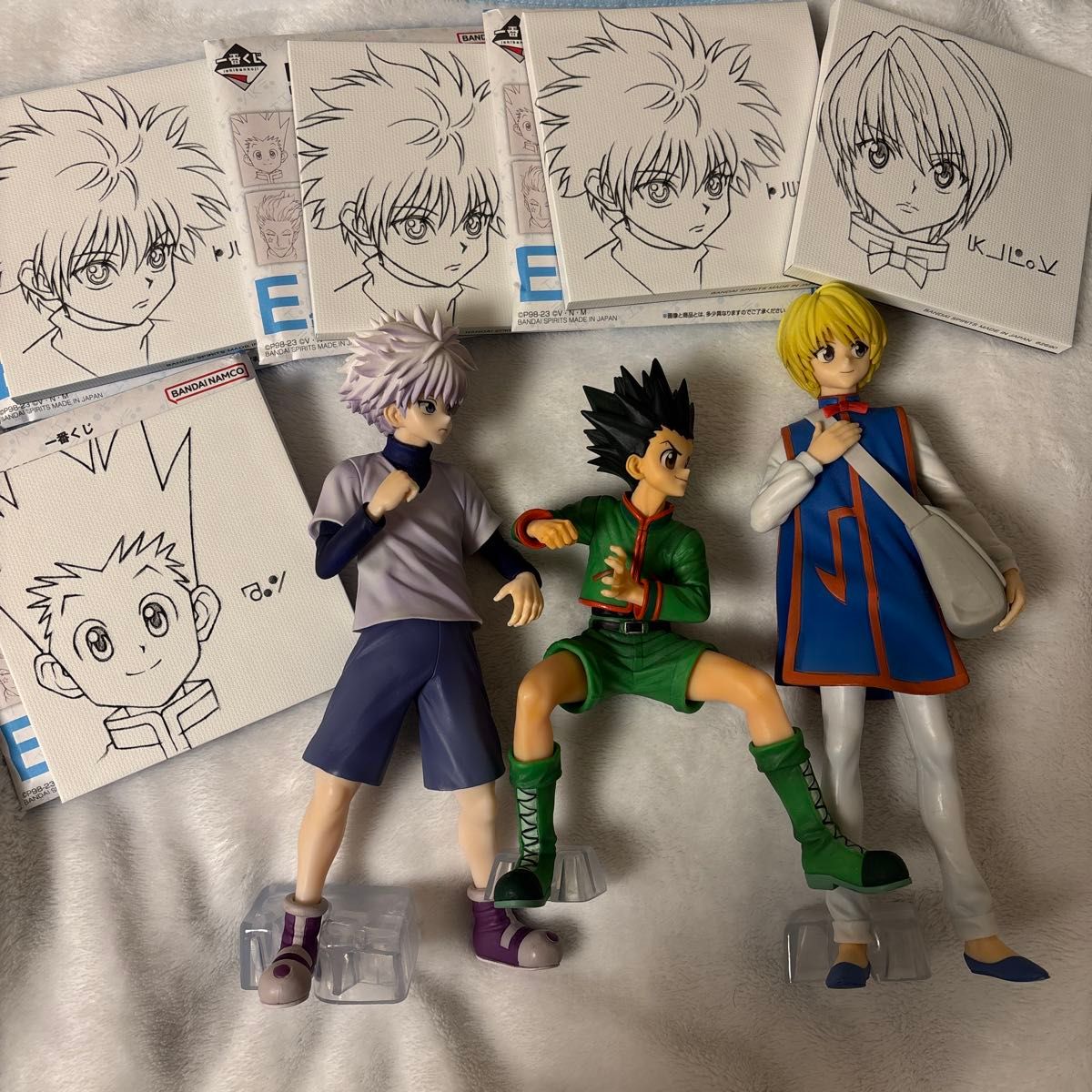 ハンターハンター HUNTER × HUNTER 一番くじ キルア クラピカ ハンターハンター HUNTER × HUNTER 一番くじ キルア クラピカ