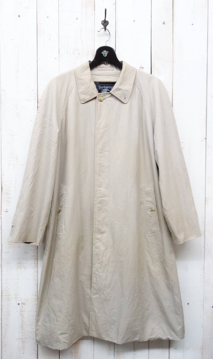 【予約受付中】 レトロ古着 RETRO *BURBERRYS' *94-175-6 バルマカーンコート *ステンカラーコート プロ―サム 高級ライン *PROSUM バーバリー Lサイズ 【予約受付中】 レトロ古着 RETRO *BURBERRYS' *94-175-6 バルマカーンコート *ステンカラーコート プロ―サム 高級ライン *PROSUM バーバリー Lサイズ