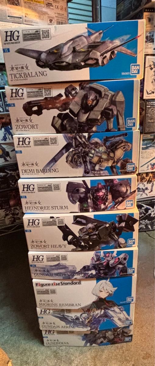 HG 機動戦士ガンダム 水星の魔女 まとめ売り HGガンダム 水星の魔女シリーズまとめ売り|Yahoo!フリマ(旧