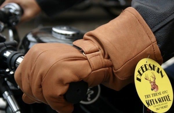 送料無料★NAPA GLOVES ナパ 鹿革 防寒 冬用 ガントレット シンサレート グローブ 820TL-XL ブラック 裏地付 USA バイクグローブ 柔らかい_ブラウンも出品中