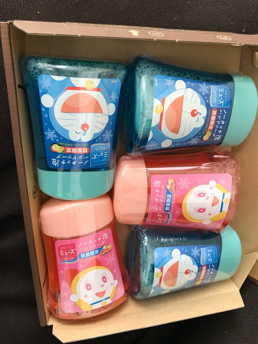 Paypayフリマ ミューズ ノータッチ ドラえもん ドラミちゃん つめかえ用 5個 Paypayフリマ ミューズ ノータッチ ドラえもん ドラミちゃん つめかえ用 5個
