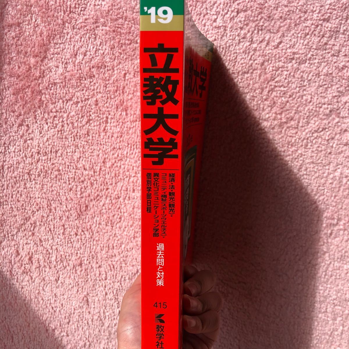 立教大学　個別学部日程　2019年版