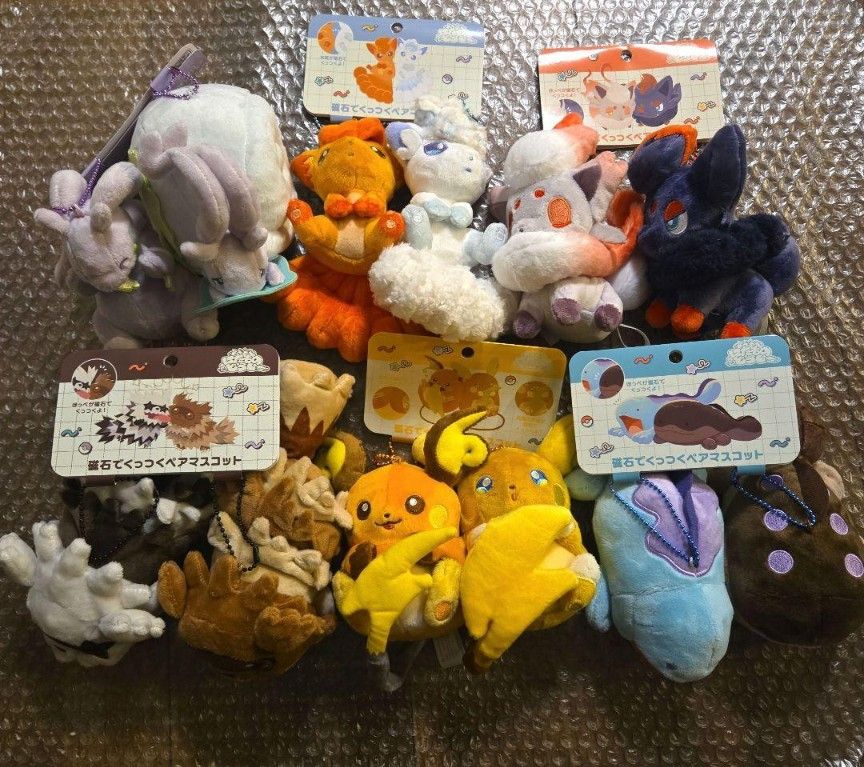 ポケモン 磁石でくっつくペアマスコット にたものどうし 6点 ポケモン 磁石でくっつくペアマスコット にたものどうし 6点