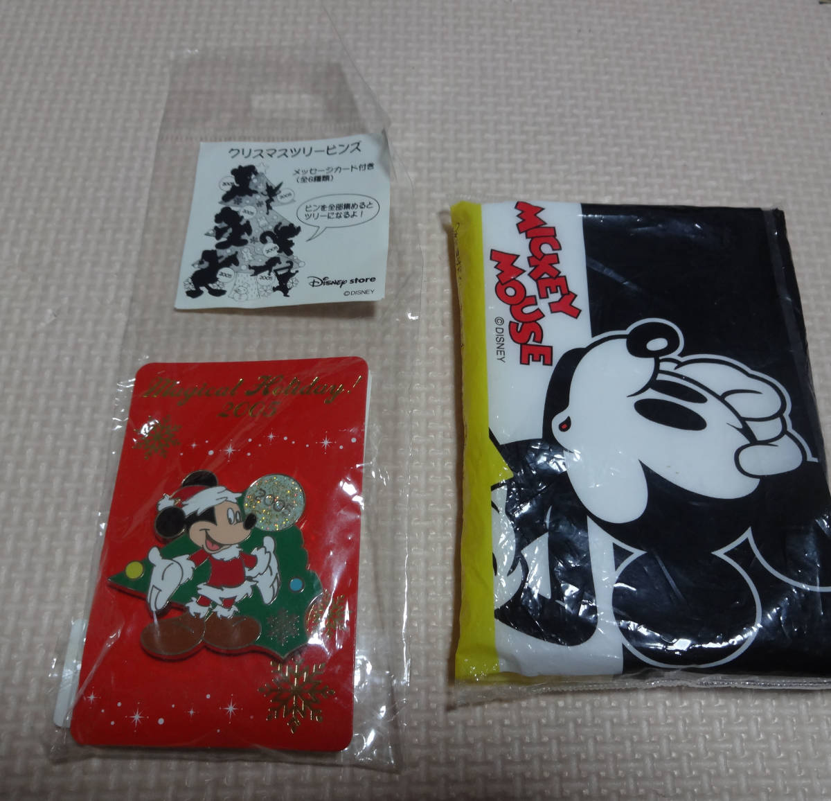  Disney store Mickey 2005 Christmas tree message card attaching retro pin badge pin z pin bachi rare 