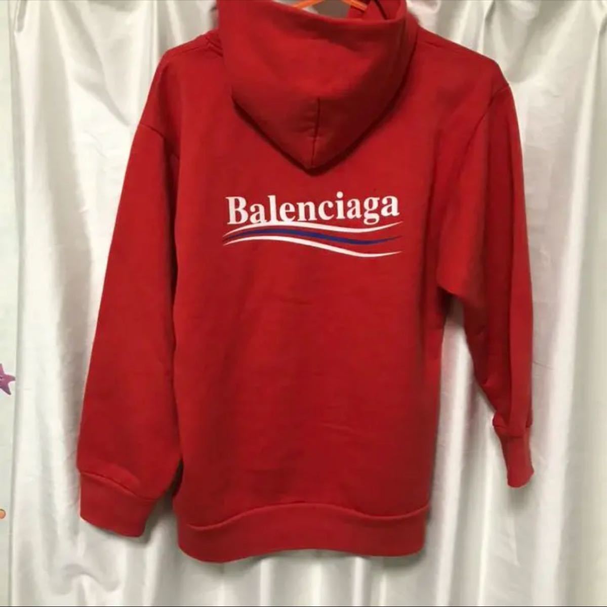 BALENCIAGA ロゴ パーカー フーディ バレンシアガ キッズ