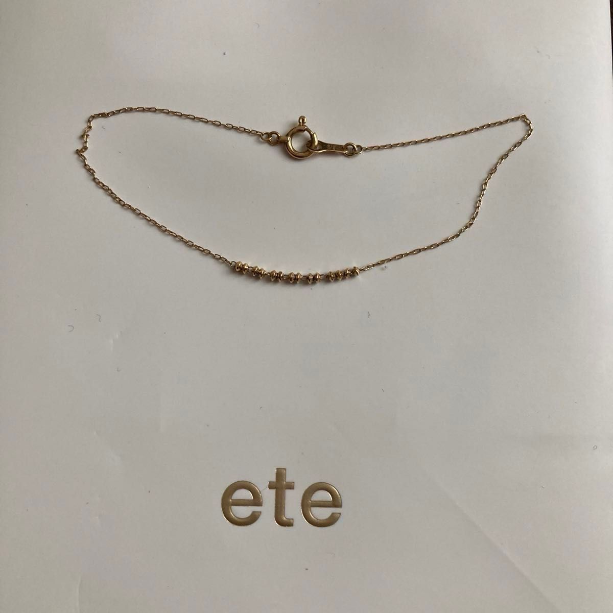 ete K18 グレインブレスレット|Yahoo!フリマ(旧PayPayフリマ) ete K18 グレインブレスレット|Yahoo!フリマ(旧PayPayフリマ)