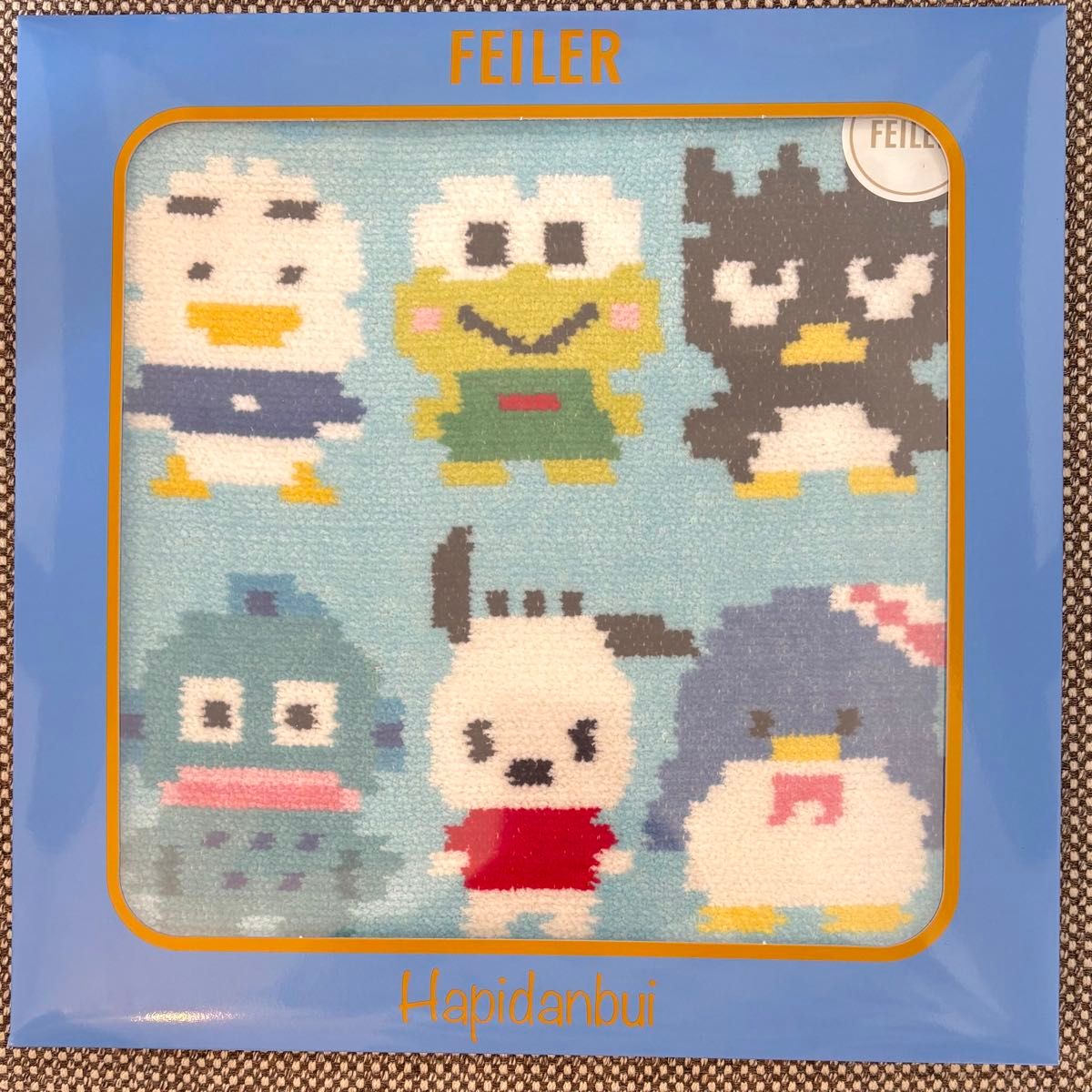 【新品】フェイラー はぴだんぶい サンリオ ハンカチ 2点 フェイラー サンリオ はぴだんぶい ハンカチ けろけろけろっぴ