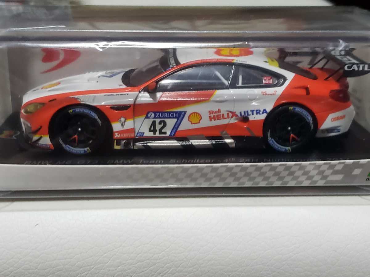 新品 1/43 スパーク SPARK BMW M6 GT3 - BMW Team Schnitzer 新品 1/43 スパーク SPARK BMW M6 GT3 - BMW Team Schnitzer