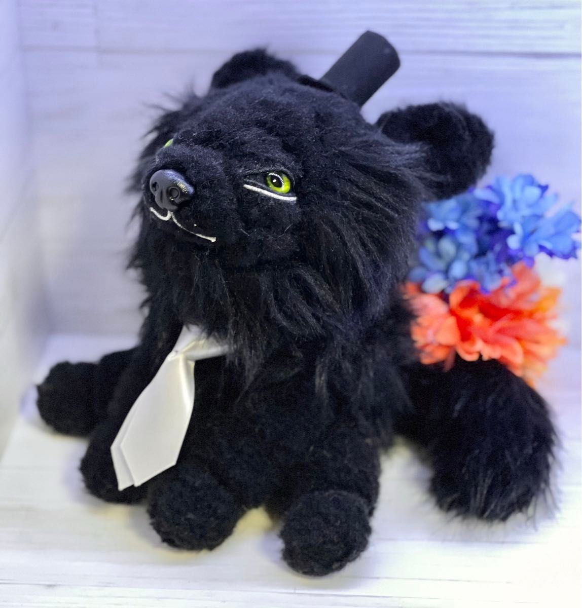 HaRo ろぼ オオカミ 狼 ハンドメイド ぬいぐるみ アートドール HaRo ろぼ オオカミ 狼 ハンドメイド ぬいぐるみ アートドール