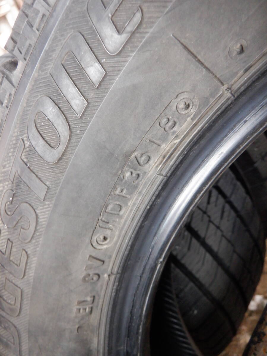 北海道送料770円/1本～　国産タイヤ ブリヂストン　ブリザック　VRX 155/65R14 4本バリ物 　スタッドレス　スノータイヤ　冬タイヤ_画像8