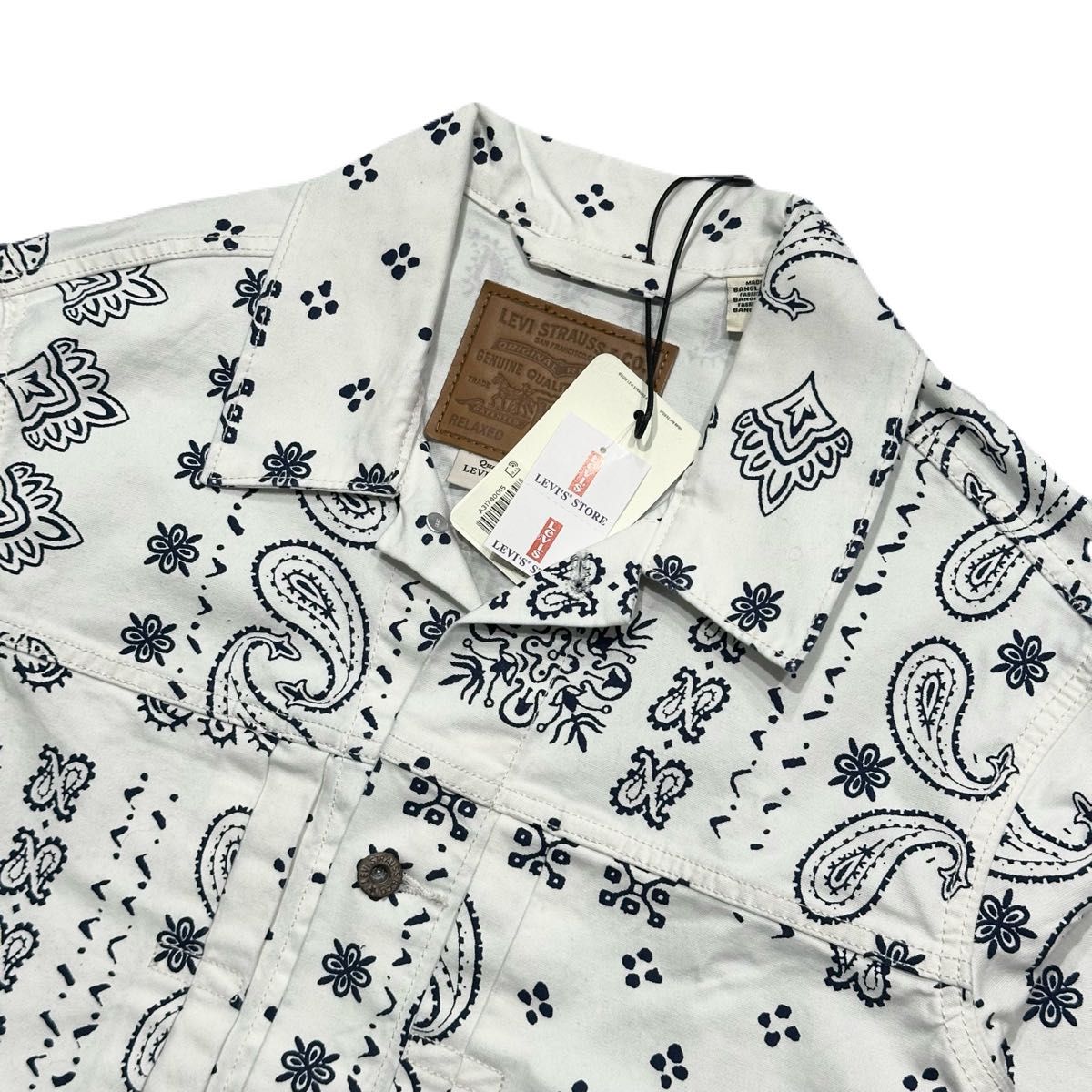 Levi's リーバイス TYPE I トラッカージャケット ホワイト Levi's リーバイス TYPE I トラッカージャケット ホワイト