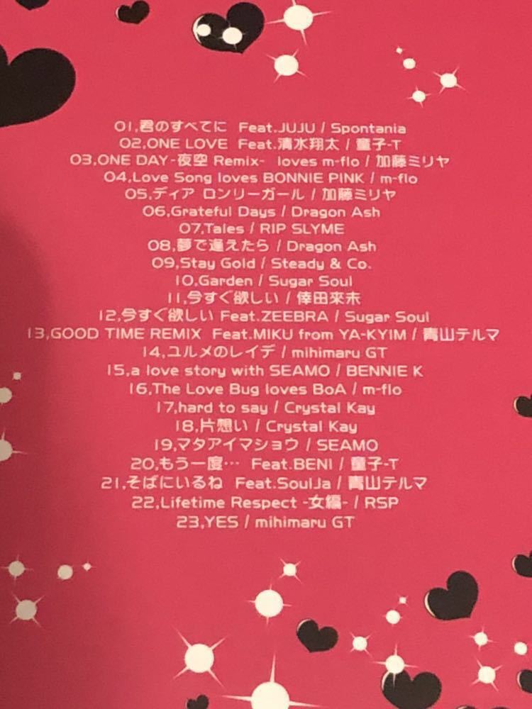 MIXCD DJ タモリ キラキラ J-POP THE BEST LOVE JAPANESE HIP HOP R&B JUJU 加藤ミリヤ ZEEBRA_画像2